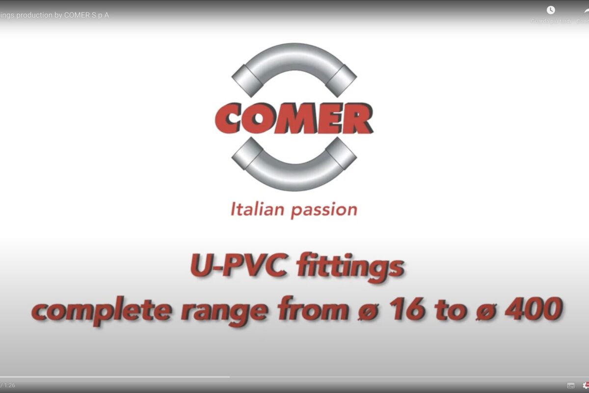 Video U-PVC fittings production COMER S.p.A. - COMER S.p.A.