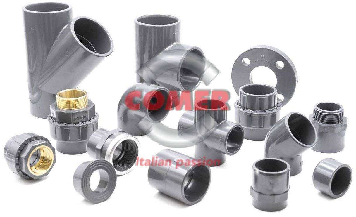 PVC fittings made in Italy COMER S.p.A. - COMER S.p.A.