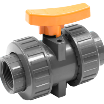 Valvola a sfera in PVC industria con attacchi filettati - COMER S.p.A.