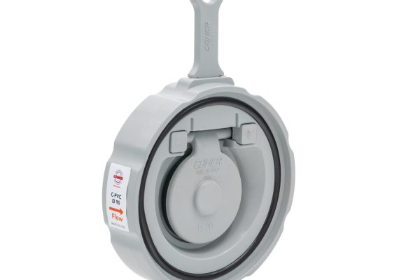 Valvole a clapet in C-PVC di alta qualità made in Italy prodotte da COMER S.p.A.