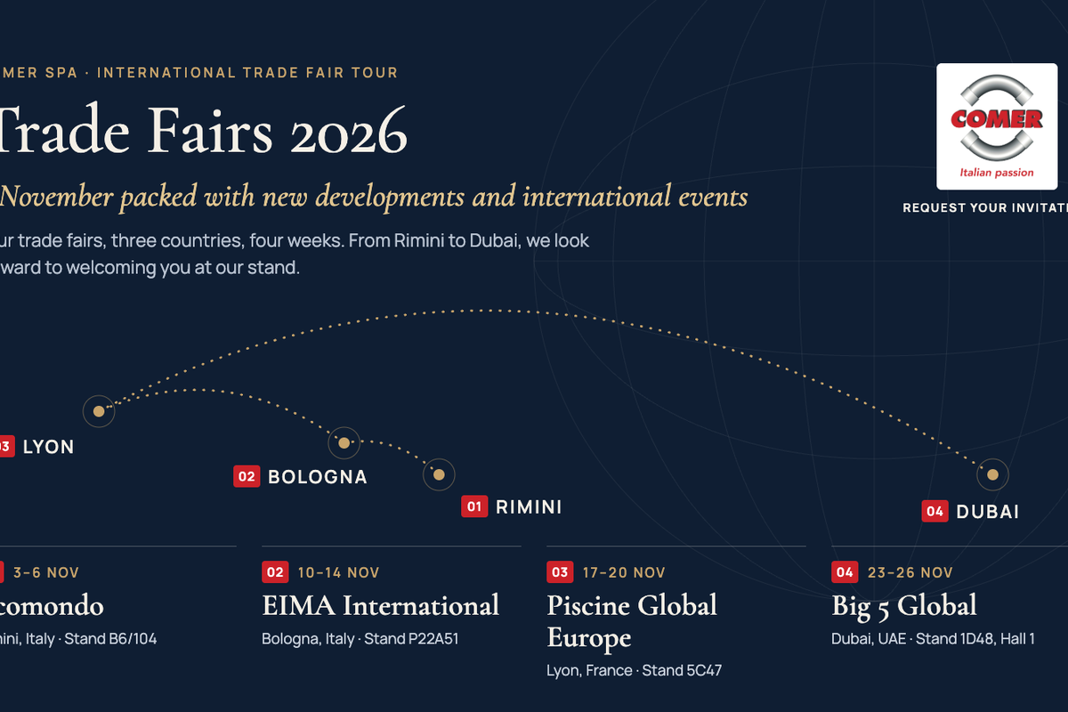 International Tour-Fairs 2026 - COMER S.p.A.